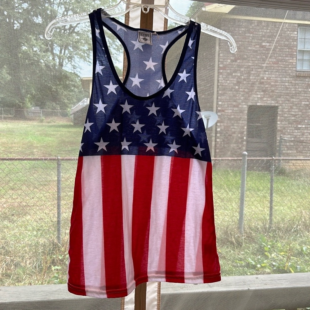 Exist Miami patriotic tank top